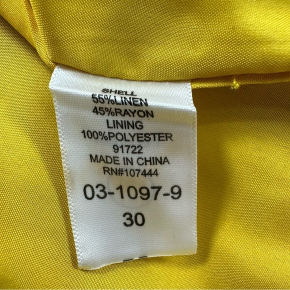 Jessica London Plus Size Linen Blend Lined Sheath Dress Size 30 Khaki Sleeveless - Picture 5 of 8